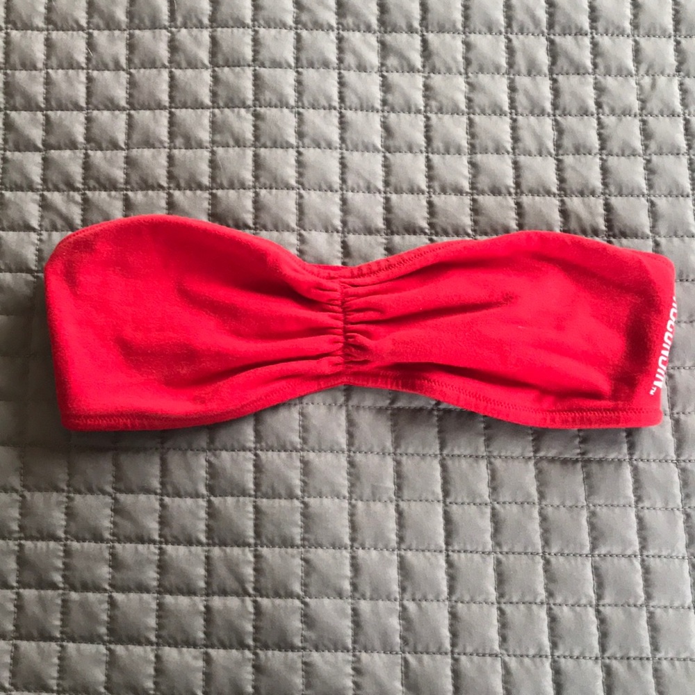 VS Pink WI Badgers Bandeau